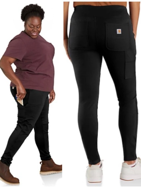 Carhartt Pants - Carhartt Women's Force Fitted Midweight Utility Work Outdoor Pants Fitted XL